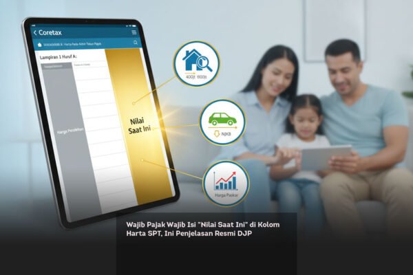 Wajib Pajak Wajib Isi “Nilai Saat Ini” di Kolom Harta SPT, Ini Penjelasan Resmi DJP