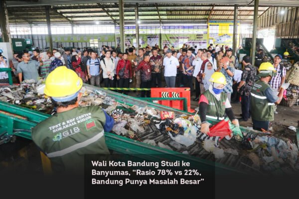 Wali Kota Bandung Studi ke Banyumas, “Rasio 78% vs 22%, Bandung Punya Masalah Besar”