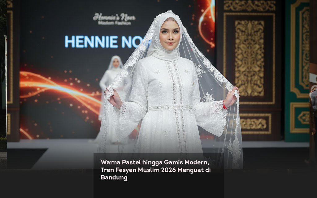 Warna Pastel hingga Gamis Modern, Tren Fesyen Muslim 2026 Menguat di Bandung locusonline featured image Feb
