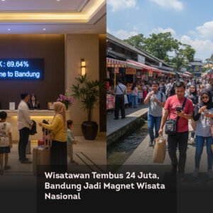 Wisatawan Tembus 24 Juta, Bandung Jadi Magnet Wisata Nasional locusonline featured image Feb