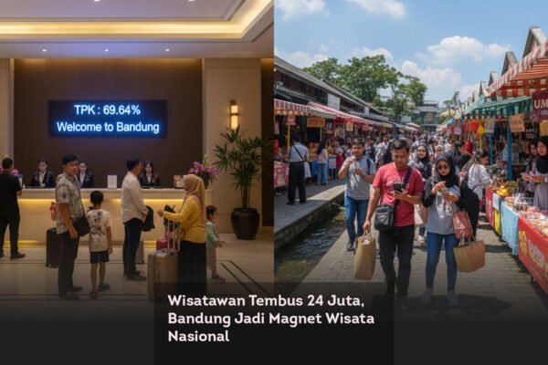Wisatawan Tembus 24 Juta, Bandung Jadi Magnet Wisata Nasional