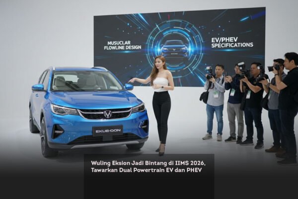Wuling Eksion Jadi Bintang di IIMS 2026, Tawarkan Dual Powertrain EV dan PHEV