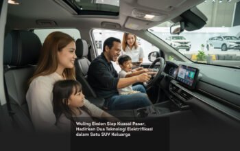 Wuling Eksion Siap Kuasai Pasar, Hadirkan Dua Teknologi Elektrifikasi dalam Satu SUV Keluarga