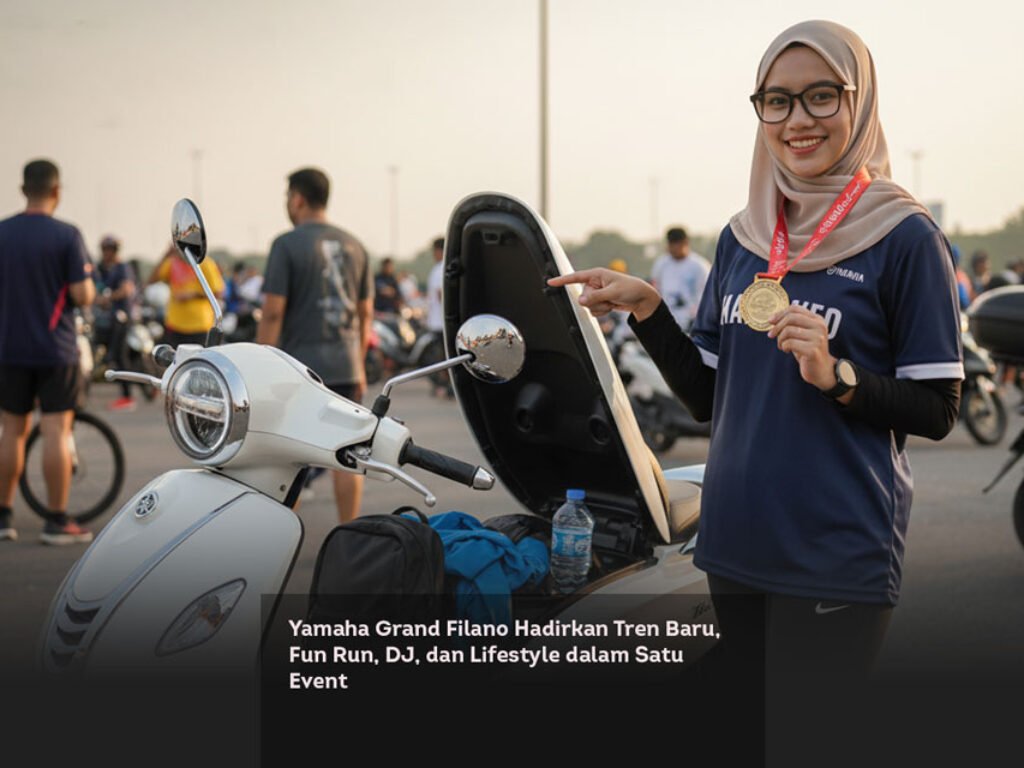 Yamaha Grand Filano Hadirkan Tren Baru, Fun Run, DJ, dan Lifestyle dalam Satu Event