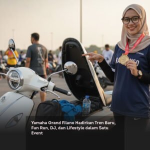 Yamaha Grand Filano Hadirkan Tren Baru, Fun Run, DJ, dan Lifestyle dalam Satu Event