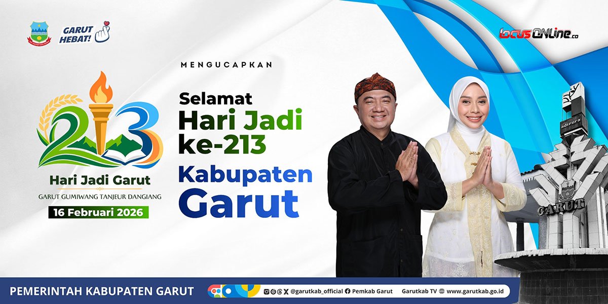 ucapan selamat Hari Jadi Garut ke 213