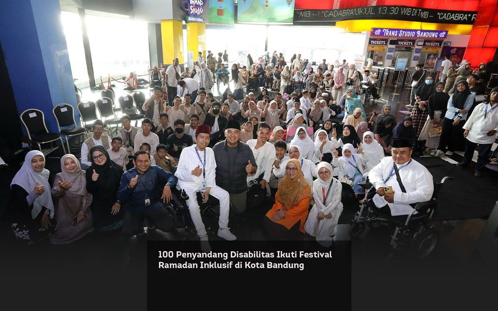 100 Penyandang Disabilitas Ikuti Festival Ramadan Inklusif di Kota Bandung locusonline featured image Mar 2026