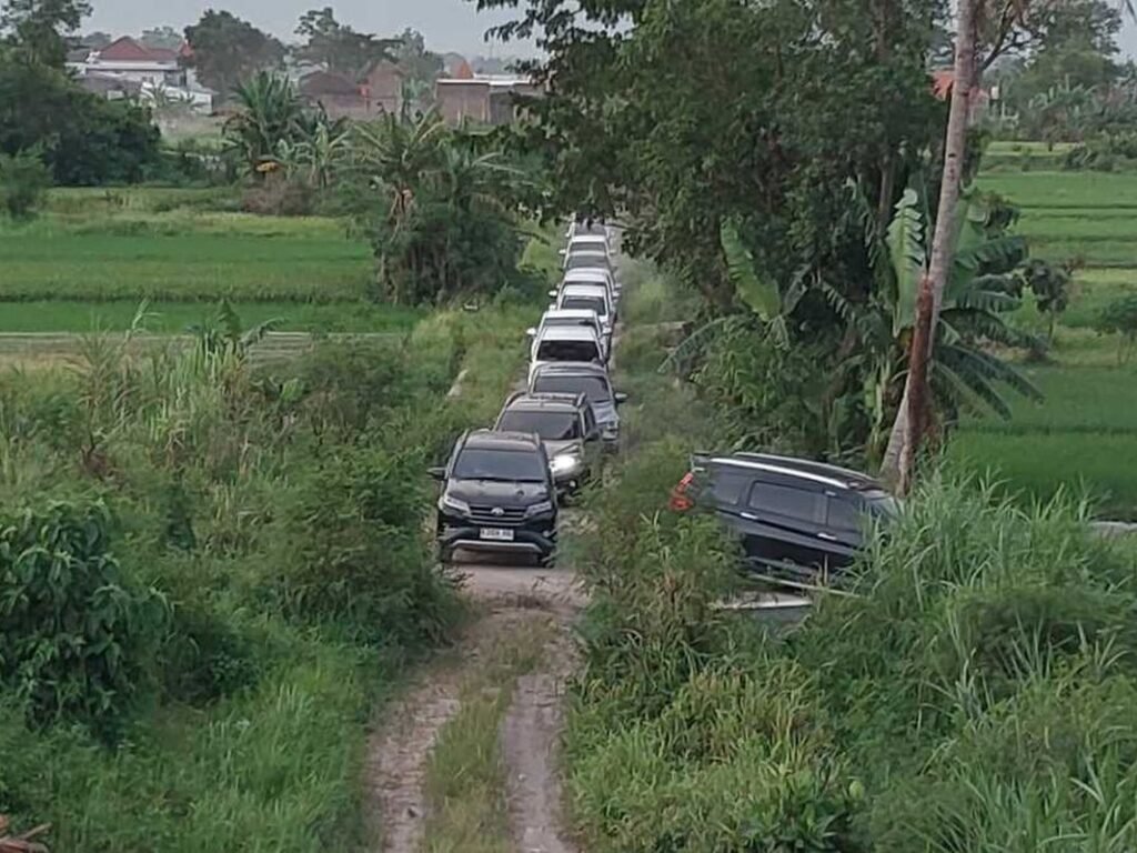 Di Sleman Google Maps Jadi Kepala Desa: Sawah Disulap Jadi Jalan Tol Dadakan