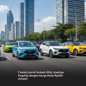 7 Mobil Listrik Terbaik 2026, Kualitas Flagship dengan Harga Mulai Rp200 Jutaan!
