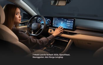 7 Mobil Listrik Terbaik 2026, Spesifikasi, Keunggulan, dan Harga Lengkap