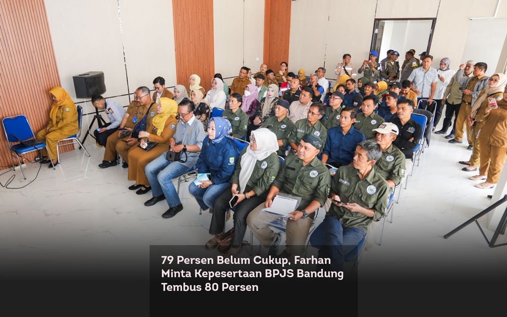 79 Persen Belum Cukup, Farhan Minta Kepesertaan BPJS Bandung Tembus 80 Persen locusonline featured image Mar