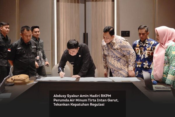 Abdusy Syakur Amin Hadiri RKPM Perumda Air Minum Tirta Intan Garut, Tekankan Kepatuhan Regulasi locusonline featured image Mar 2026