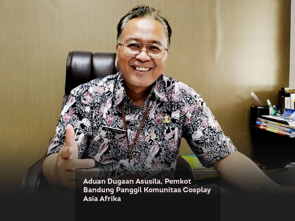 Aduan Dugaan Asusila, Pemkot Bandung Panggil Komunitas Cosplay Asia Afrika