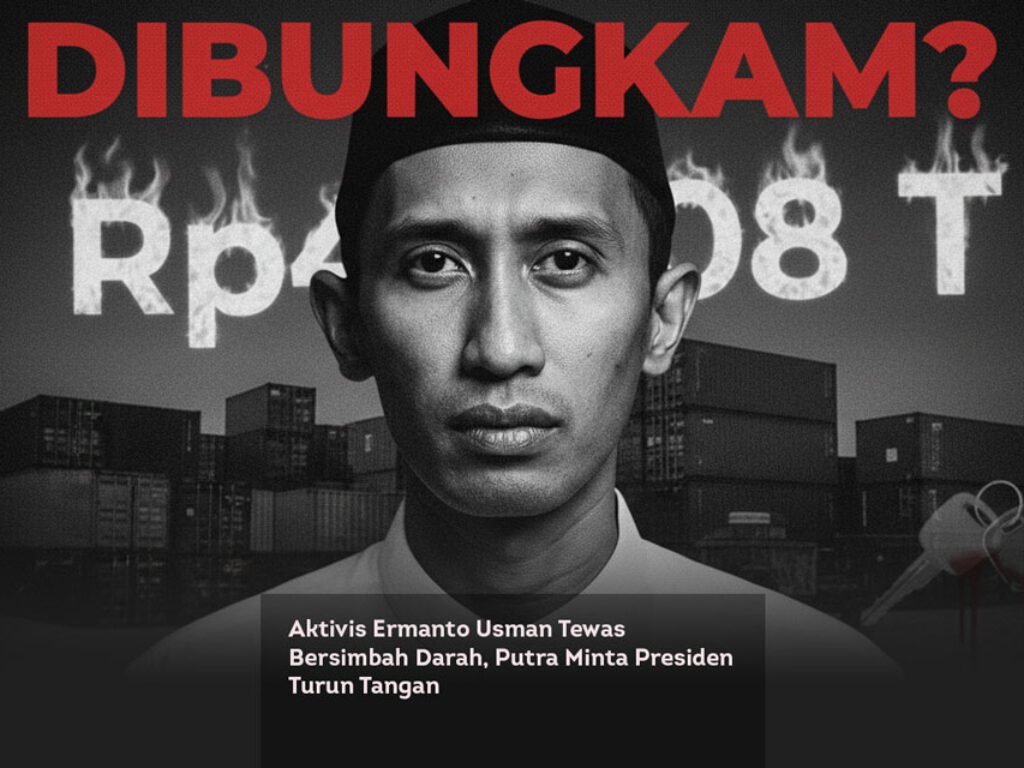 Aktivis Ermanto Usman Tewas Bersimbah Darah, Putra Minta Presiden Turun Tangan