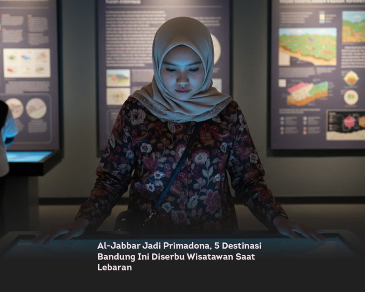 Al-Jabbar Jadi Primadona, 5 Destinasi Bandung Ini Diserbu Wisatawan Saat Lebaran