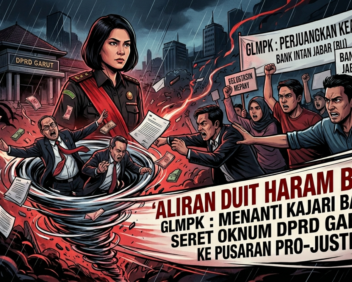 Aliran Duit Haram BIJ Masuk Kantong Anggota DPRD?, GLMPK : Menanti Kajari Baru Seret Oknum DPRD Garut Ke Pusaran Pro-Justitia