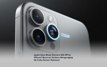 Apple Akan Bawa Kamera 200 MP ke iPhone? Bocoran Terbaru Mengungkap Uji Coba Sensor Raksasa!