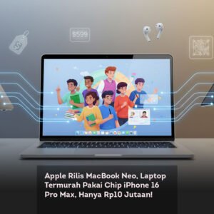 Apple Rilis MacBook Neo, Laptop Termurah Pakai Chip iPhone 16 Pro Max, Hanya Rp10 Jutaan!