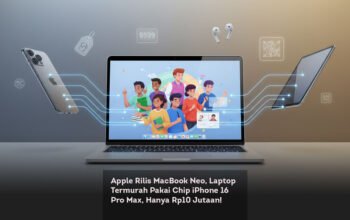 Apple Rilis MacBook Neo, Laptop Termurah Pakai Chip iPhone 16 Pro Max, Hanya Rp10 Jutaan!