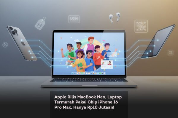 Apple Rilis MacBook Neo, Laptop Termurah Pakai Chip iPhone 16 Pro Max, Hanya Rp10 Jutaan locusonline featured image Mar