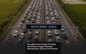 Arus Balik Mulai Padat! One Way dari Brebes hingga Cikampek Diberlakukan, Puncak 24 25 Maret locusonline featured image Mar 2026