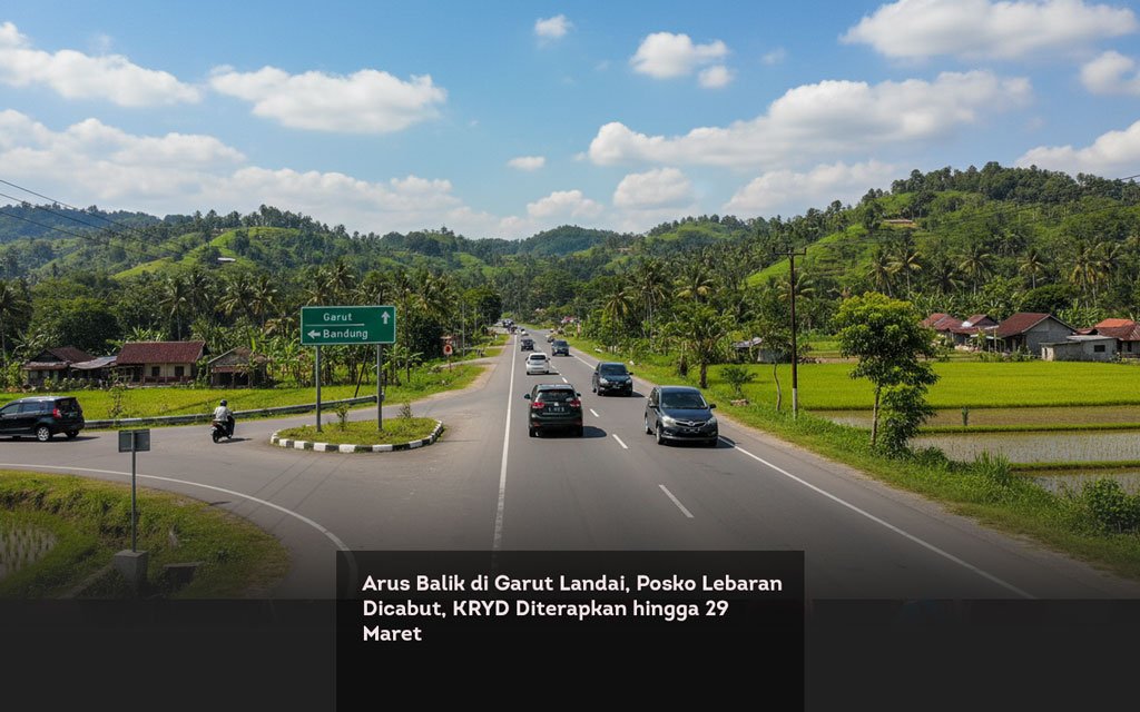 Arus Balik di Garut Landai, Posko Lebaran Dicabut, KRYD Diterapkan hingga 29 Maret locusonline featured image Mar 2026