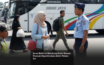 Arus Balik ke Bandung Mulai Ramai, Puncak Diperkirakan Akhir Pekan Ini