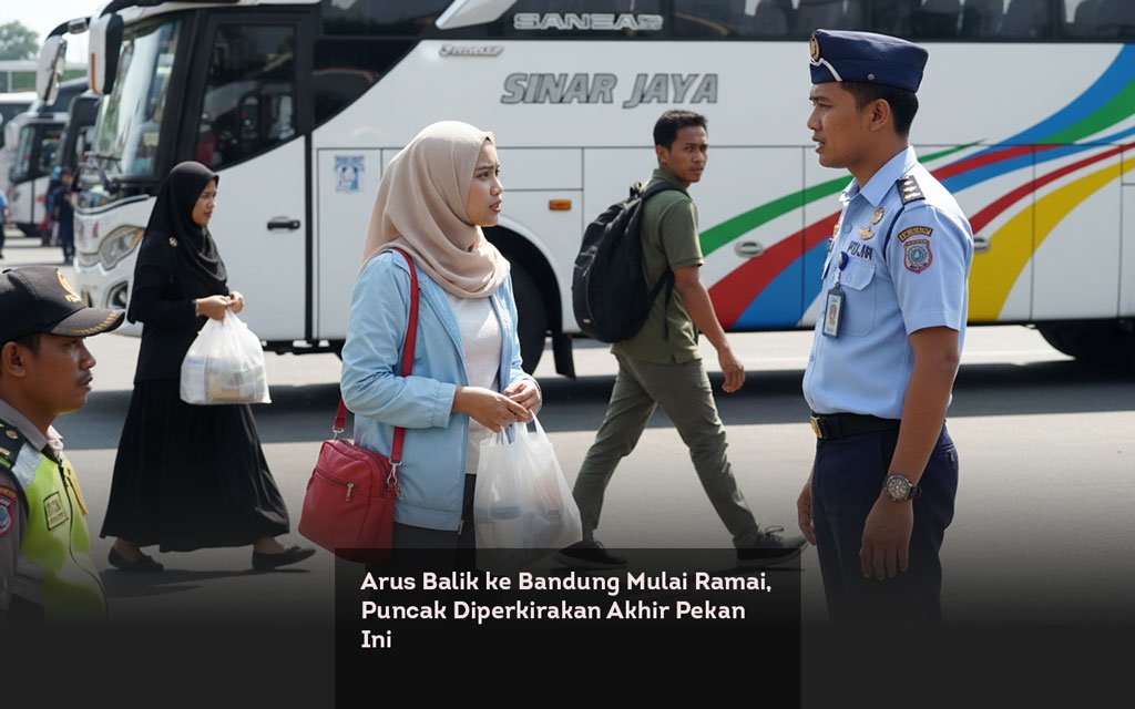 Arus Balik ke Bandung Mulai Ramai, Puncak Diperkirakan Akhir Pekan Ini locusonline featured image Mar 2026