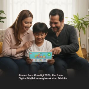 Aturan Baru Komdigi 2026, Platform Digital Wajib Lindungi Anak atau Diblokir locusonline featured image Mar 2026