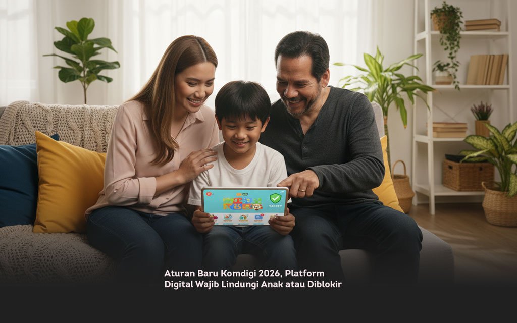 Aturan Baru Komdigi 2026, Platform Digital Wajib Lindungi Anak atau Diblokir locusonline featured image Mar 2026