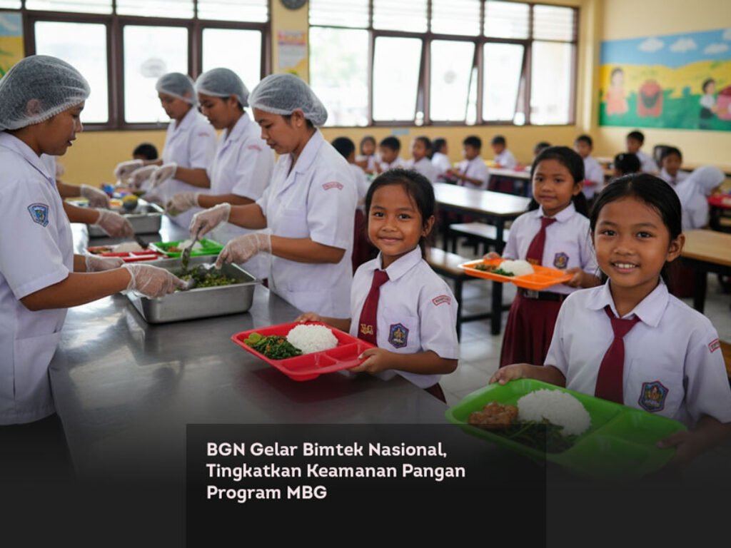 BGN Gelar Bimtek Nasional, Tingkatkan Keamanan Pangan Program MBG
