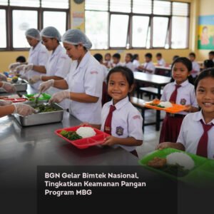 BGN Gelar Bimtek Nasional, Tingkatkan Keamanan Pangan Program MBG