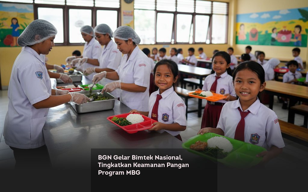BGN Gelar Bimtek Nasional, Tingkatkan Keamanan Pangan Program MBG locusonline featured image Mar 2026