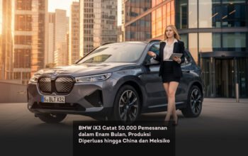 BMW iX3 Catat 50.000 Pemesanan dalam Enam Bulan, Produksi Diperluas hingga China dan Meksiko