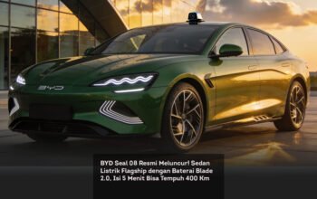 BYD Seal 08 Resmi Meluncur! Sedan Listrik Flagship dengan Baterai Blade 2.0, Isi 5 Menit Bisa Tempuh 400 Km