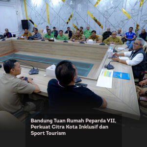 Bandung Tuan Rumah Peparda VII, Perkuat Citra Kota Inklusif dan Sport Tourism