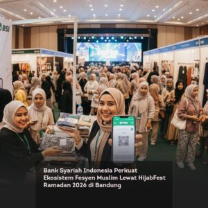 Bank Syariah Indonesia Perkuat Ekosistem Fesyen Muslim Lewat HijabFest Ramadan 2026 di Bandung