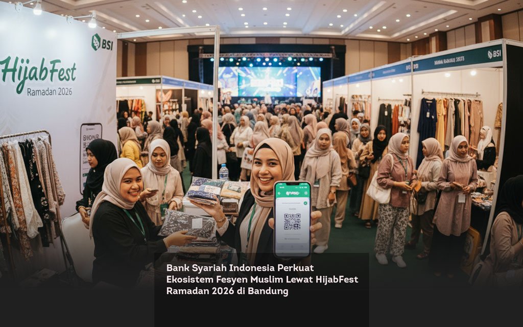 Bank Syariah Indonesia Perkuat Ekosistem Fesyen Muslim Lewat HijabFest Ramadan 2026 di Bandung locusonline featured image Mar