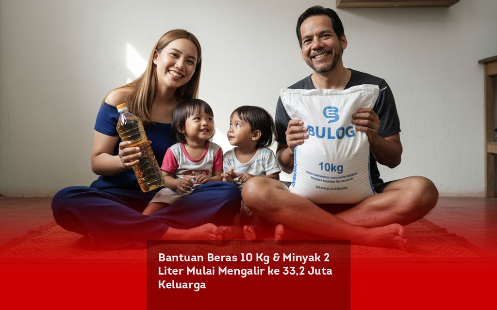 Bantuan Beras 10 Kg & Minyak 2 Liter Mulai Mengalir ke 33,2 Juta Keluarga locusonline featured image Mar 2026