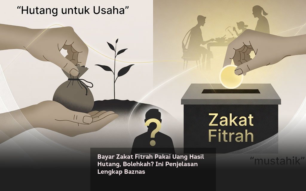 Bayar Zakat Fitrah Pakai Uang Hasil Hutang, Bolehkah. Ini Penjelasan Lengkap Baznas locusonline featured image Mar 2026