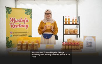 Bazmut Sesi II Resmi Digelar, Warga Bandung Bisa Borong Sembako Murah di 15 Titik