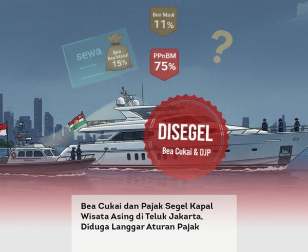 Bea Cukai dan Pajak Segel Kapal Wisata Asing di Teluk Jakarta, Diduga Langgar Aturan Pajak locusonline featured image Mar 2026