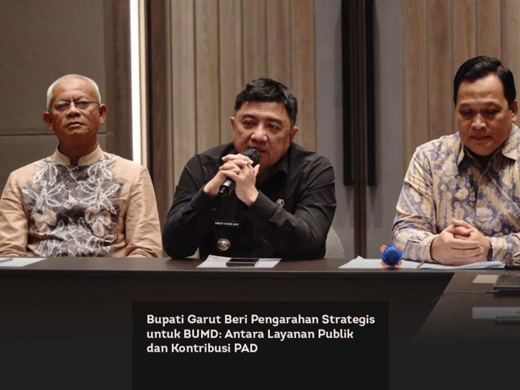 Bupati Garut Beri Pengarahan Strategis untuk BUMD: Antara Layanan Publik dan Kontribusi PAD