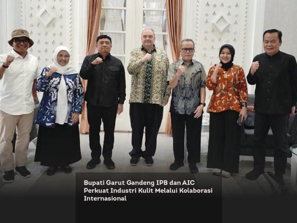Bupati Garut Gandeng IPB dan AIC Perkuat Industri Kulit Melalui Kolaborasi Internasional