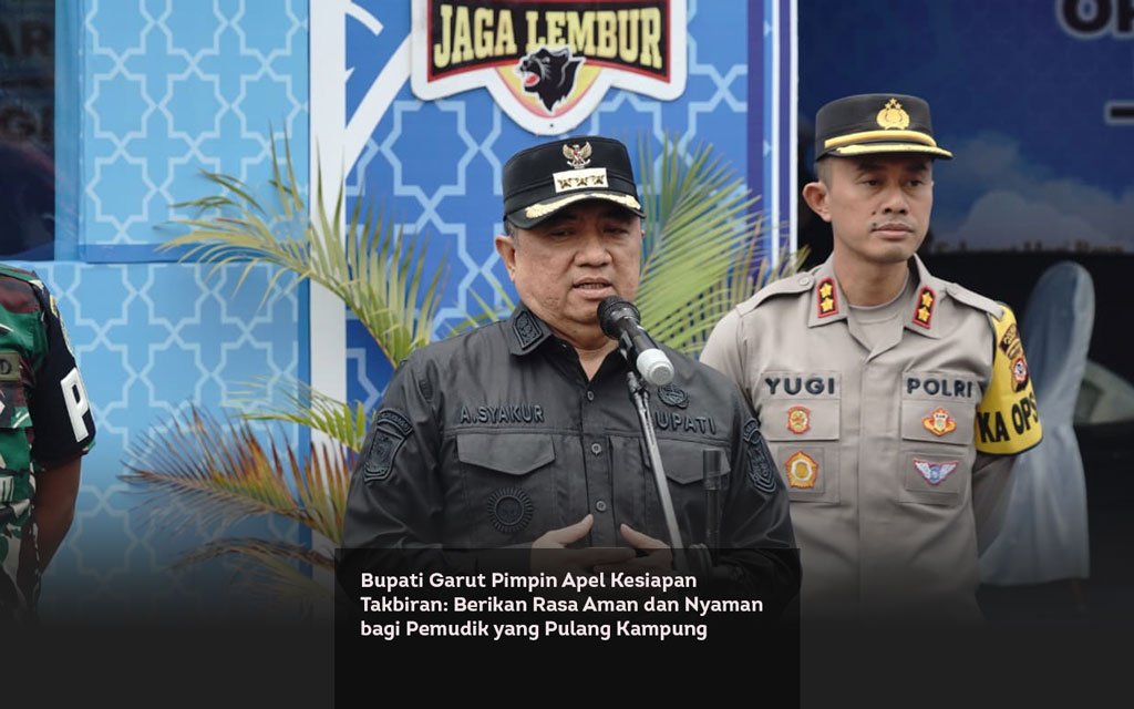 Bupati Garut Pimpin Apel Kesiapan Takbiran, Berikan Rasa Aman dan Nyaman bagi Pemudik yang Pulang Kampung locusonline featured image Mar 2026