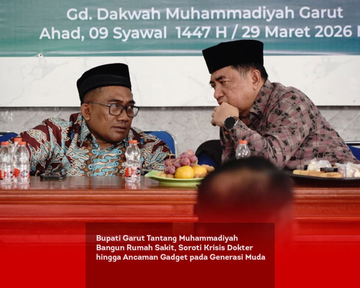 Bupati Garut Tantang Muhammadiyah Bangun Rumah Sakit, Soroti Krisis Dokter hingga Ancaman Gadget pada Generasi Muda