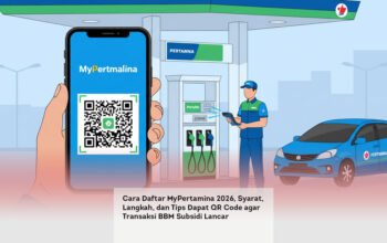 Cara Daftar MyPertamina 2026, Syarat, Langkah, dan Tips Dapat QR Code agar Transaksi BBM Subsidi Lancar