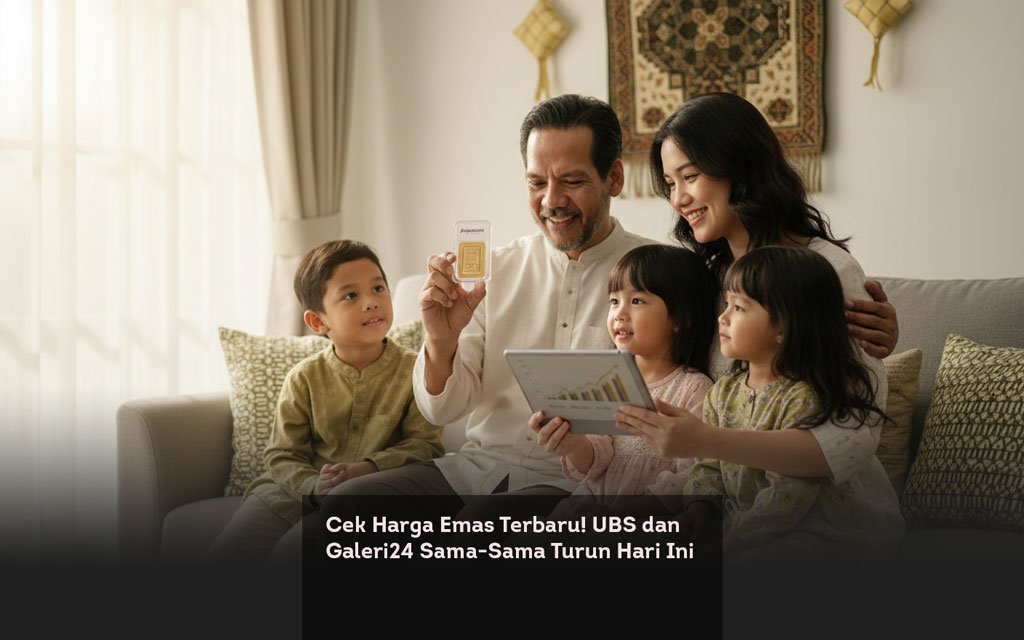 Cek Harga Emas Terbaru! UBS dan Galeri24 Sama Sama Turun Hari Ini locusonline featured image Mar 2026