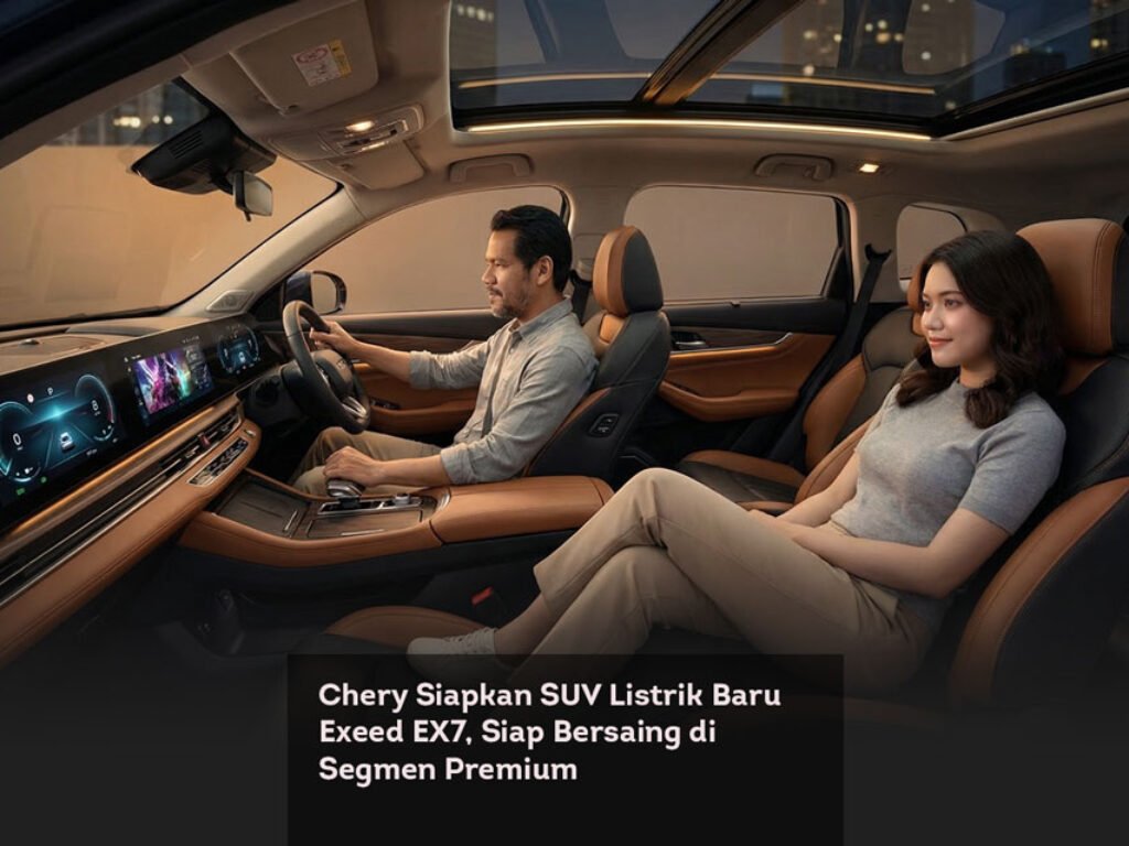 Chery Siapkan SUV Listrik Baru Exeed EX7, Siap Bersaing di Segmen Premium