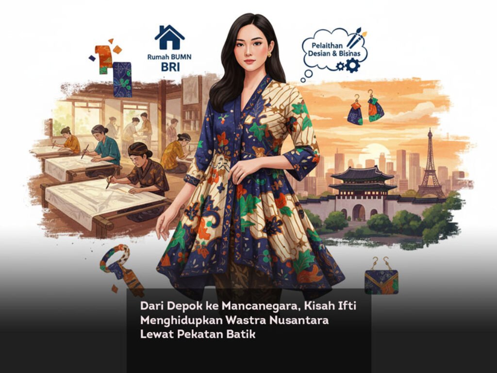 Dari Depok ke Mancanegara, Kisah Ifti Menghidupkan Wastra Nusantara Lewat Pekatan Batik